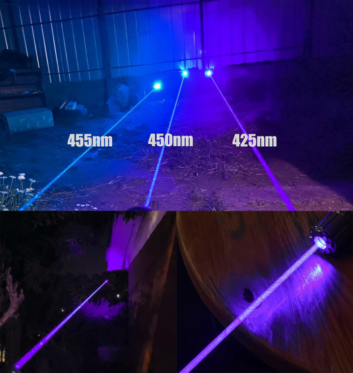 Krachtige 425nm Paarse Laserpointer