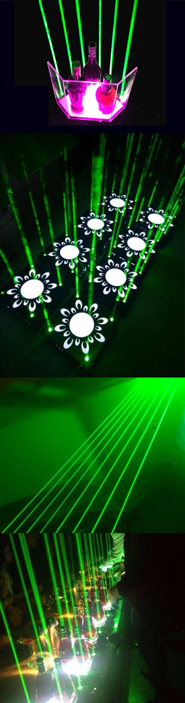 Groene lasermodule