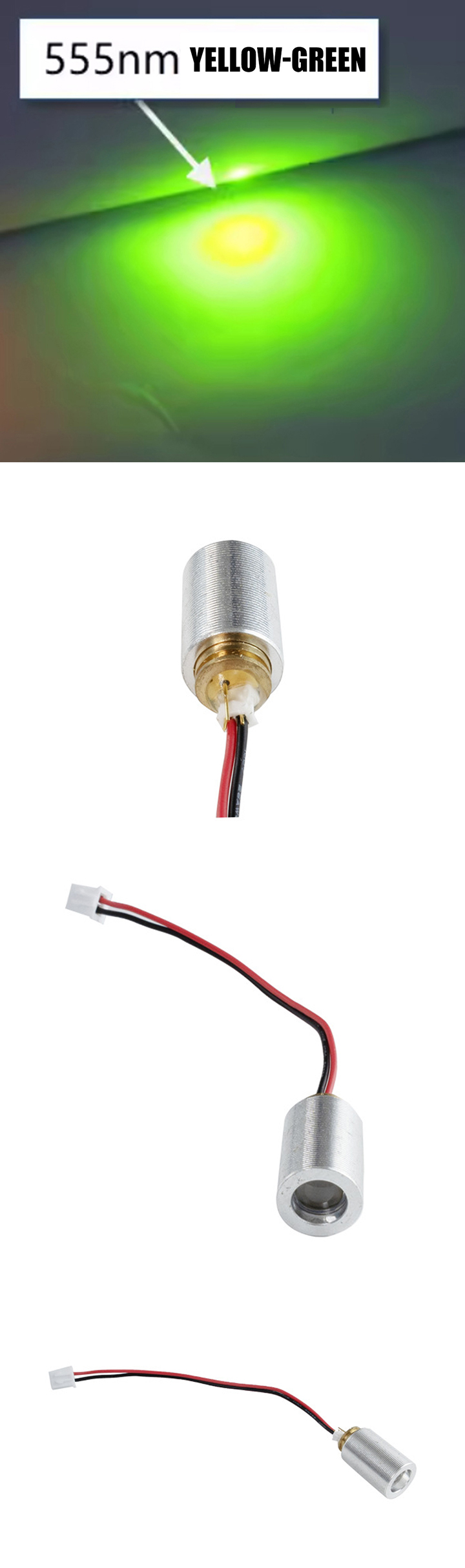 Kleine 555nm lasermodule
