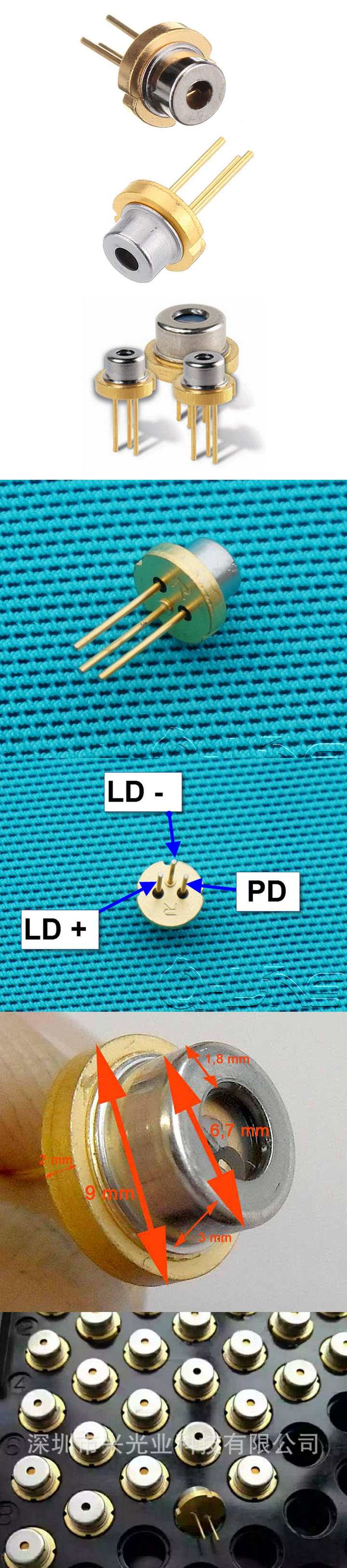 830nm NIR-Laserdiode