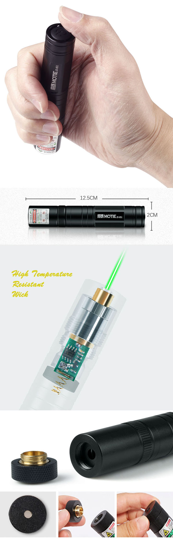 200mW Groene Laser Pointer