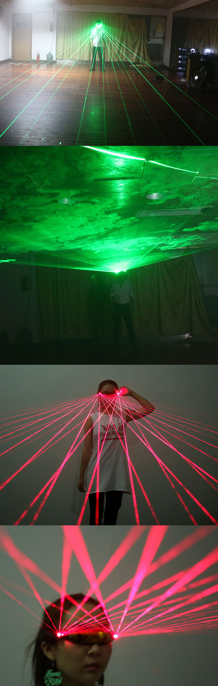 Bril met Lasers