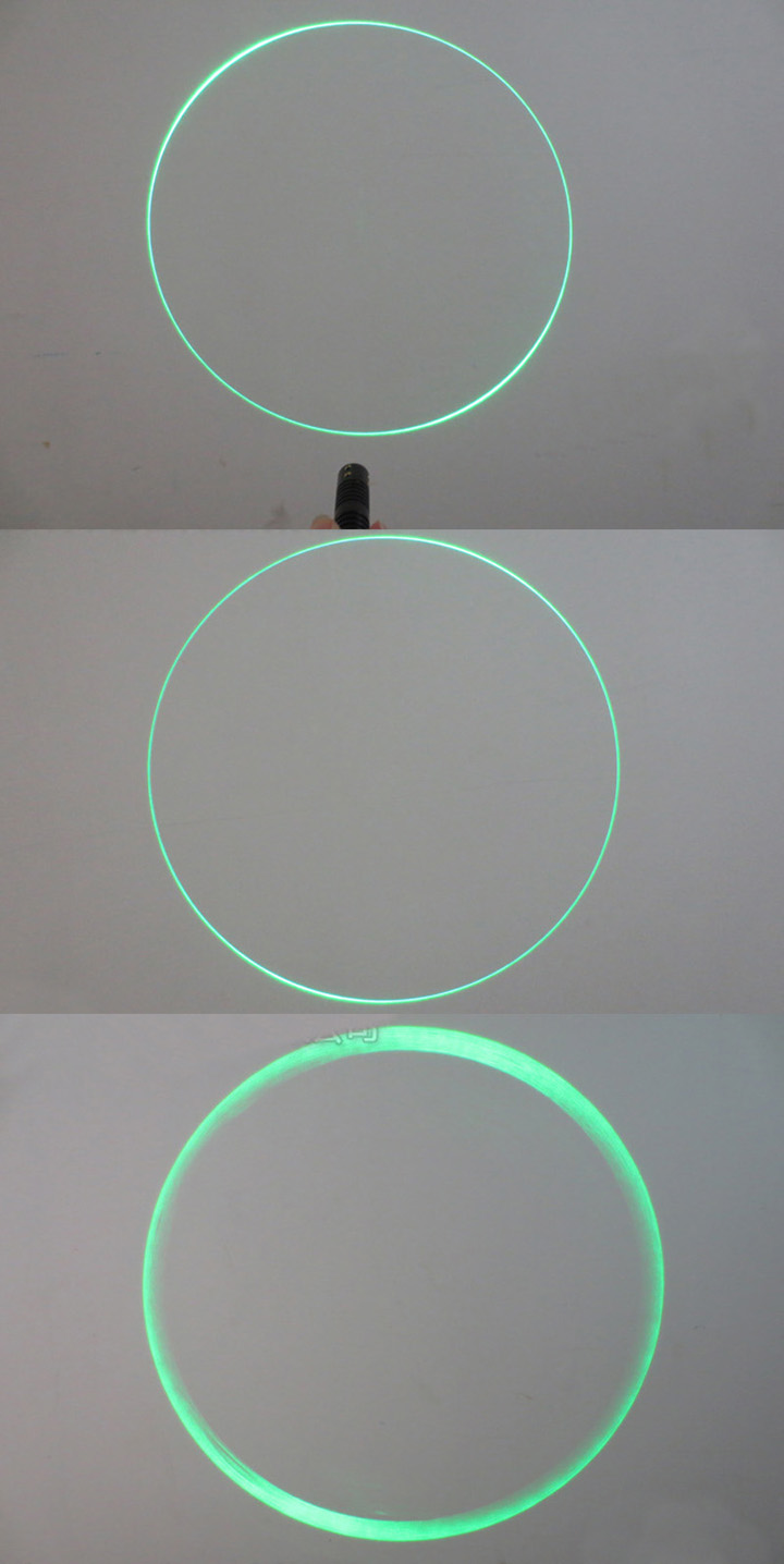 Cirkel Groene Laser Module