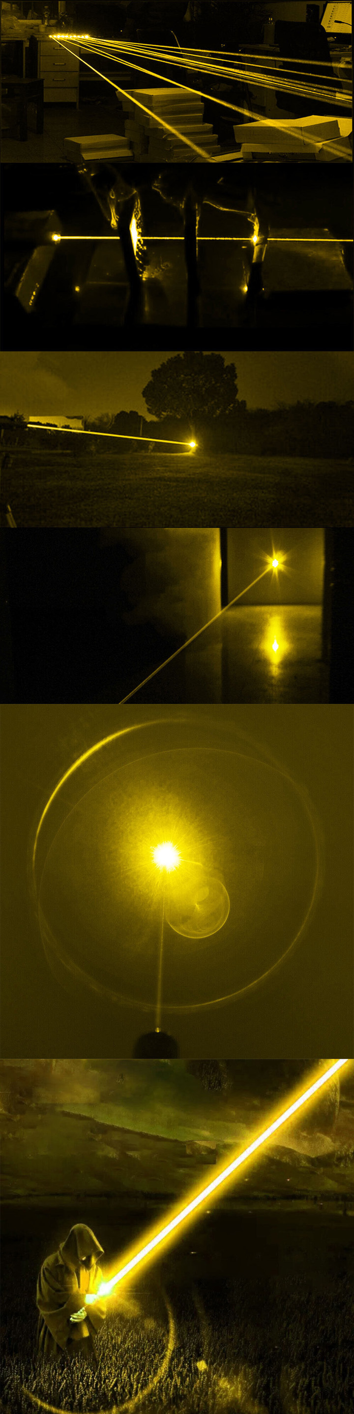 589 nm Gele Laserpen