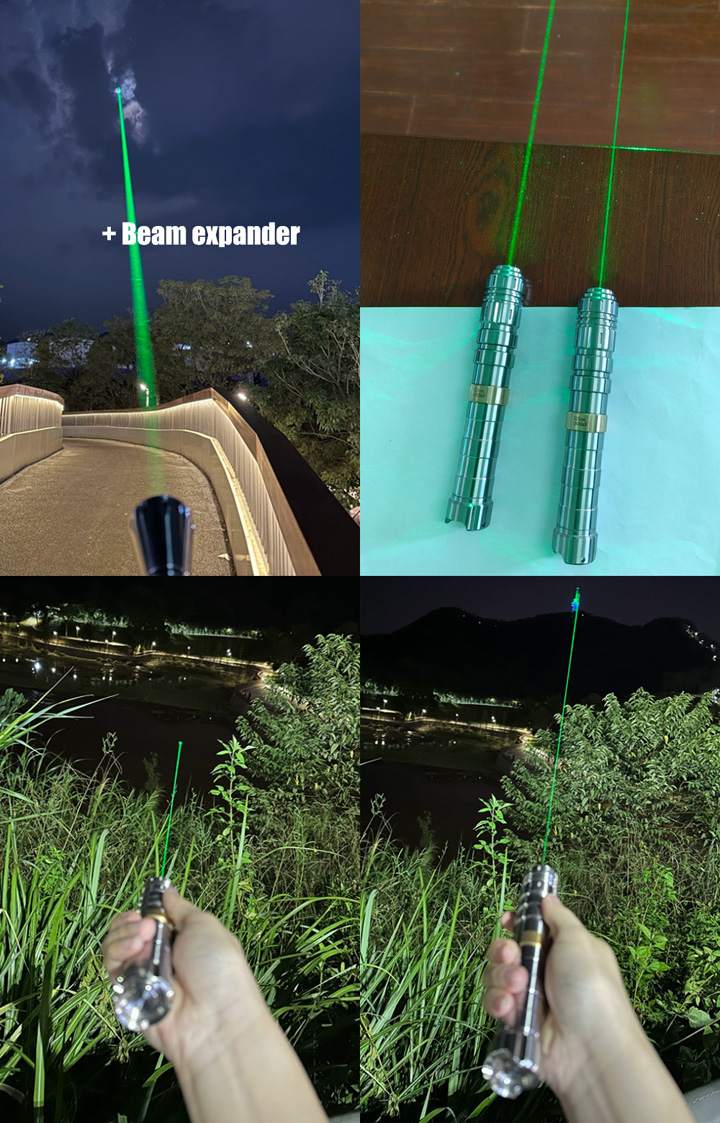 Klasse 4 Groene Laserpointer 520nm/525nm