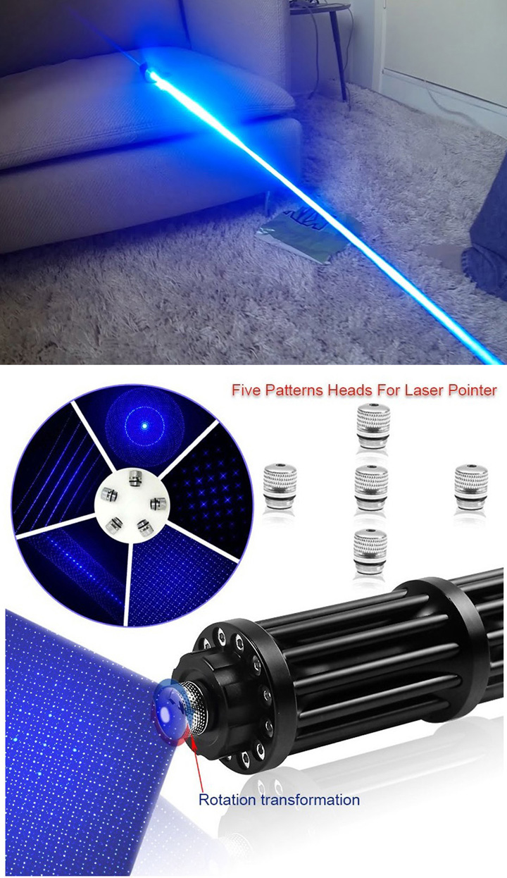 Superkrachtige Blauwe Laserpointer