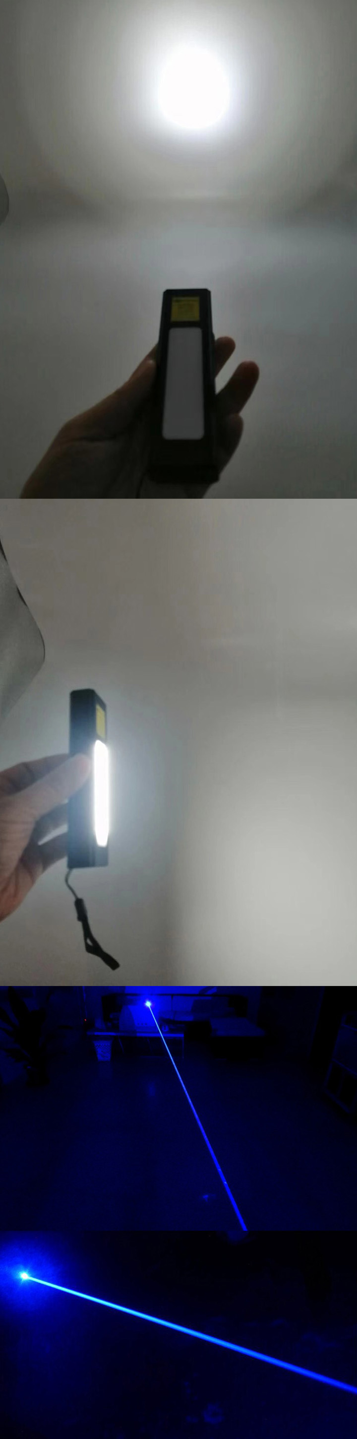 LED-Zaklamp met Laserpointer