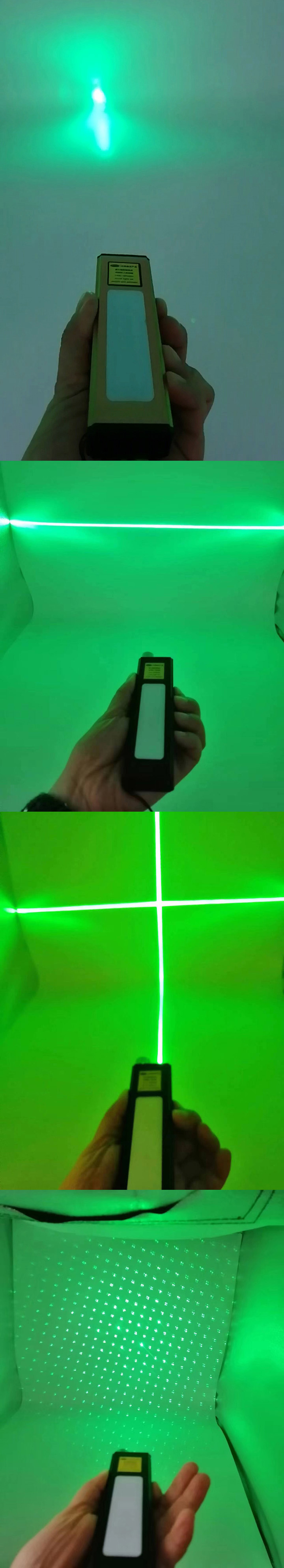 LED-Zaklamp met Groene Laserpointer