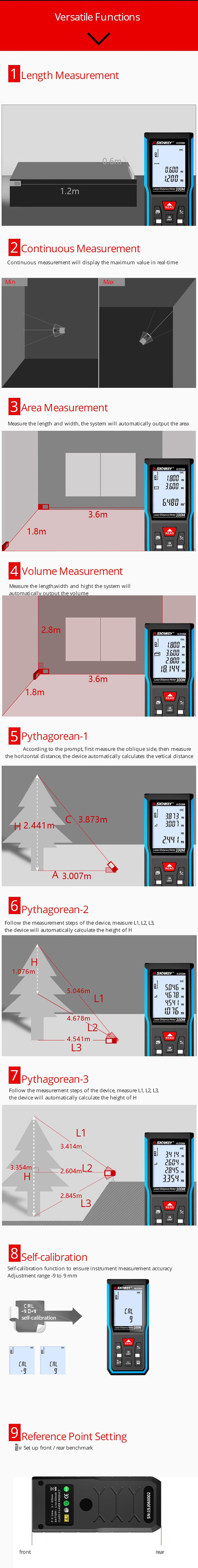 Goedkope Laserafstandsmeter