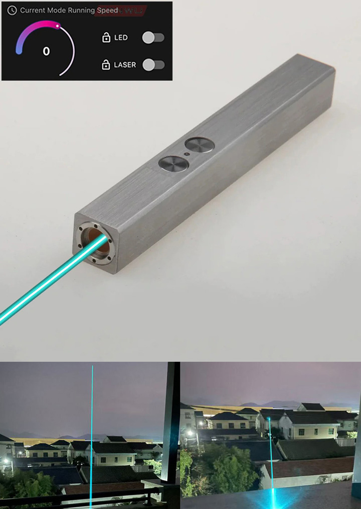 laserpointer 485nm/488nm 200mW