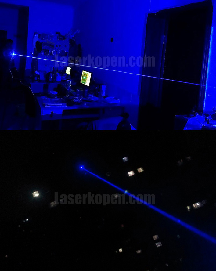 blauwe laserpen