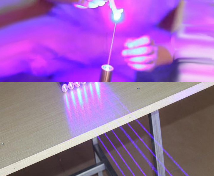 blauw-violet laser