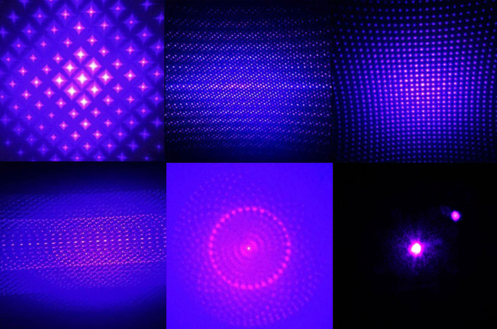 laser blauw-violet
