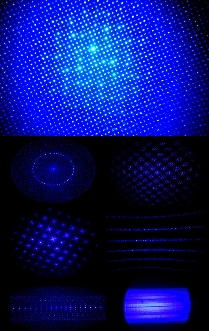 laser blauw