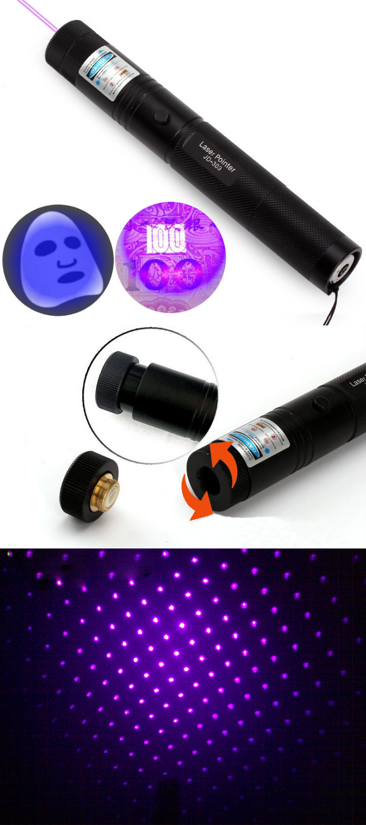 violet laserpen