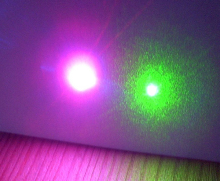 violet laser