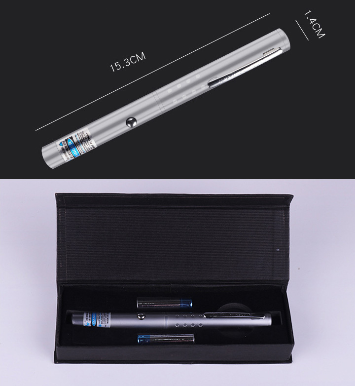 Laserpen blauw 5mW