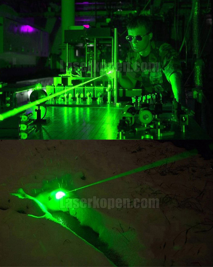 groene laserpen