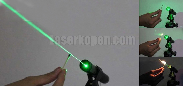 laserpen lucifer aansteken