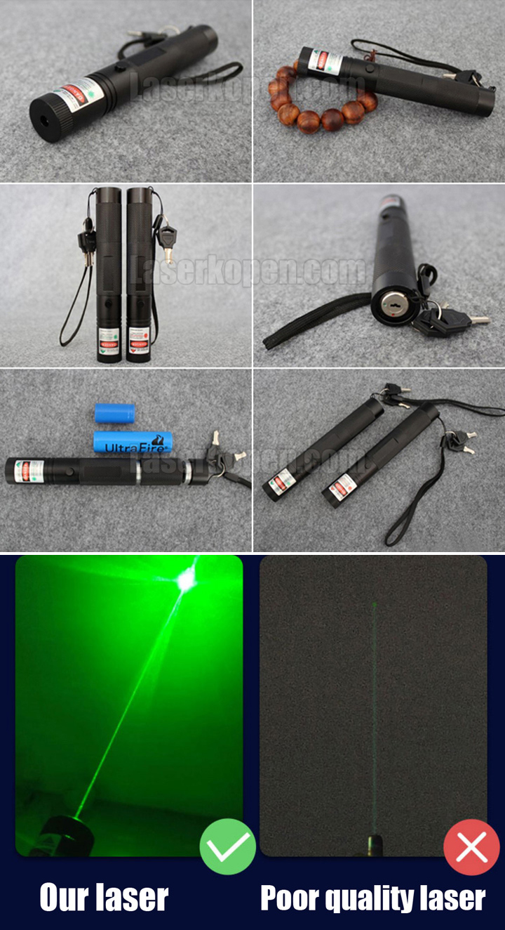 200mW groene laserpen