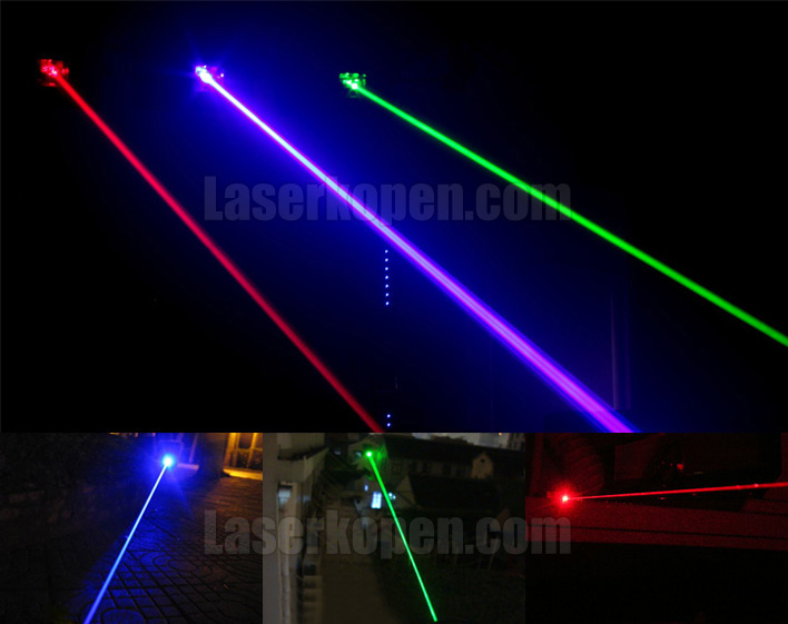 groene / blauwe / rode laserpen