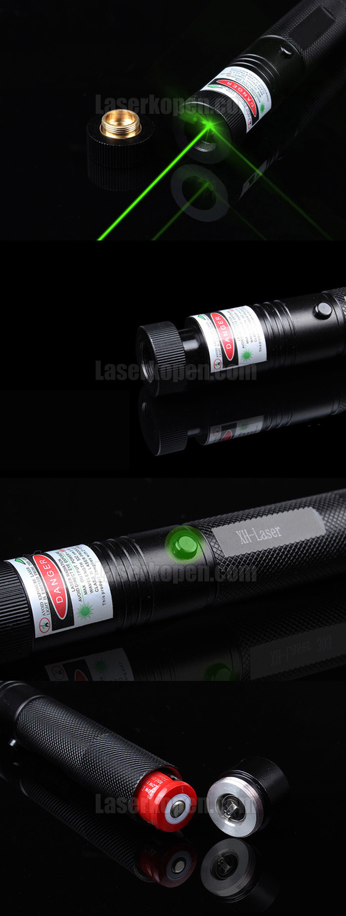 100mW groene laserpen