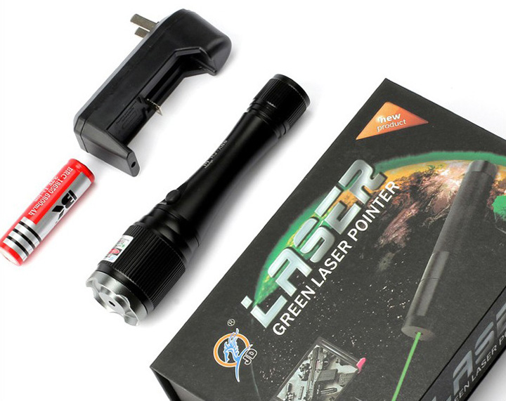 laserpointer met batterij