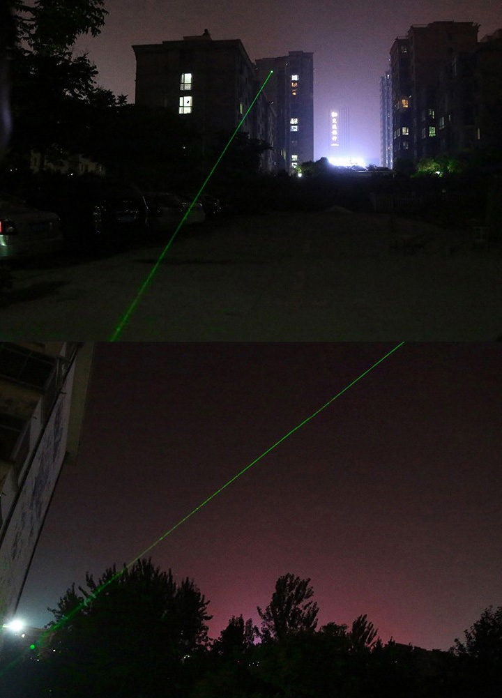 Groene licht laser