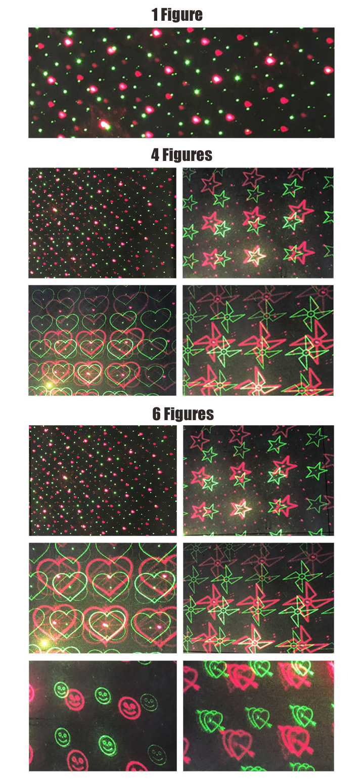 laserlicht kerst