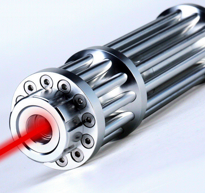 sterke rode laser pointer