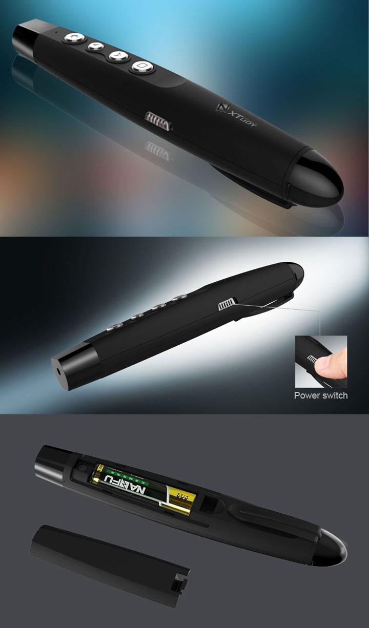 laser pointer presentaties