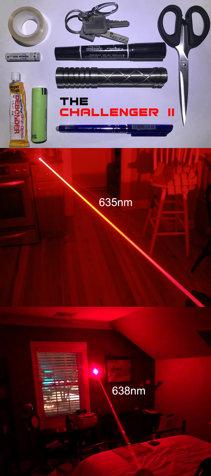 Krachtige Rode Laser Pointer