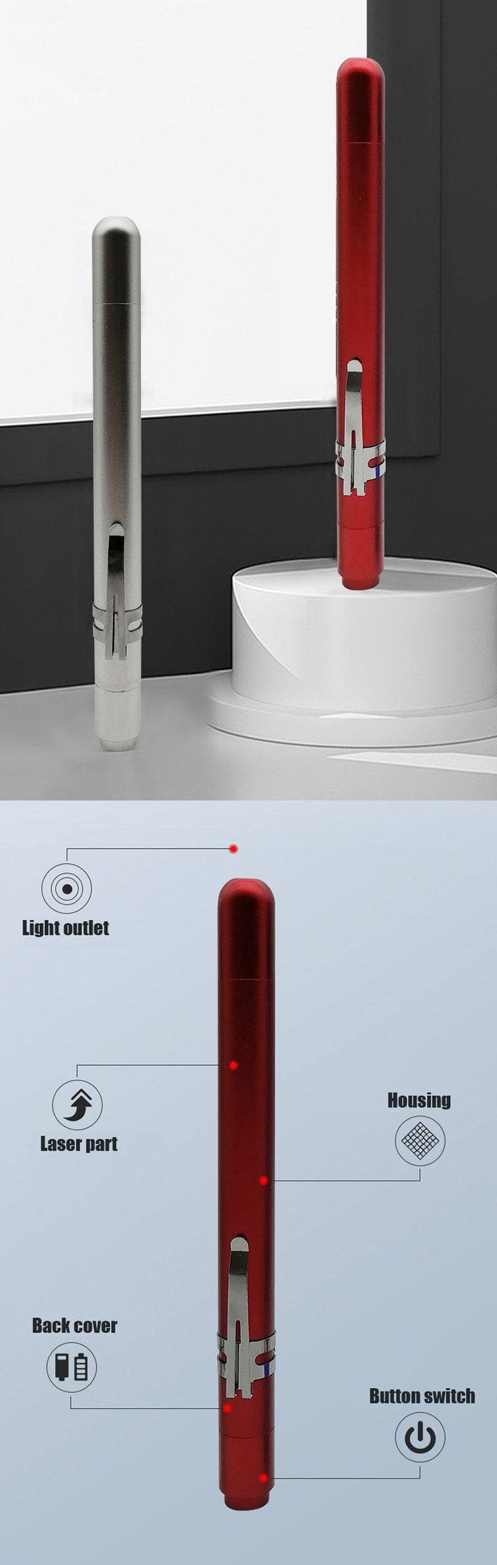 200mW Rode Laserpen