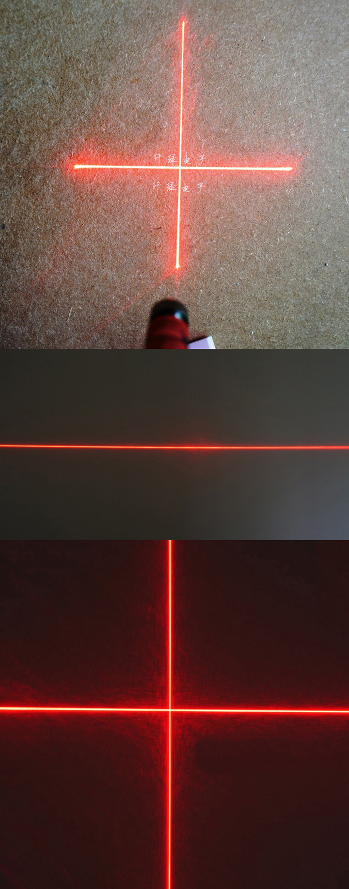 Rode Lasermodule Punt/Lijn/Kruis