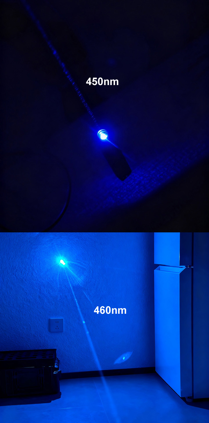 Kleine Sanwu blauwe laserpen