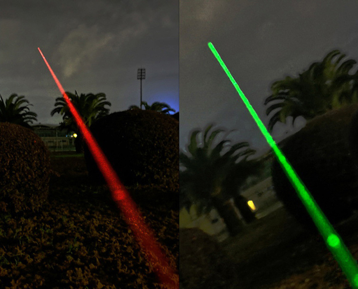 lange afstand groene laserpen
