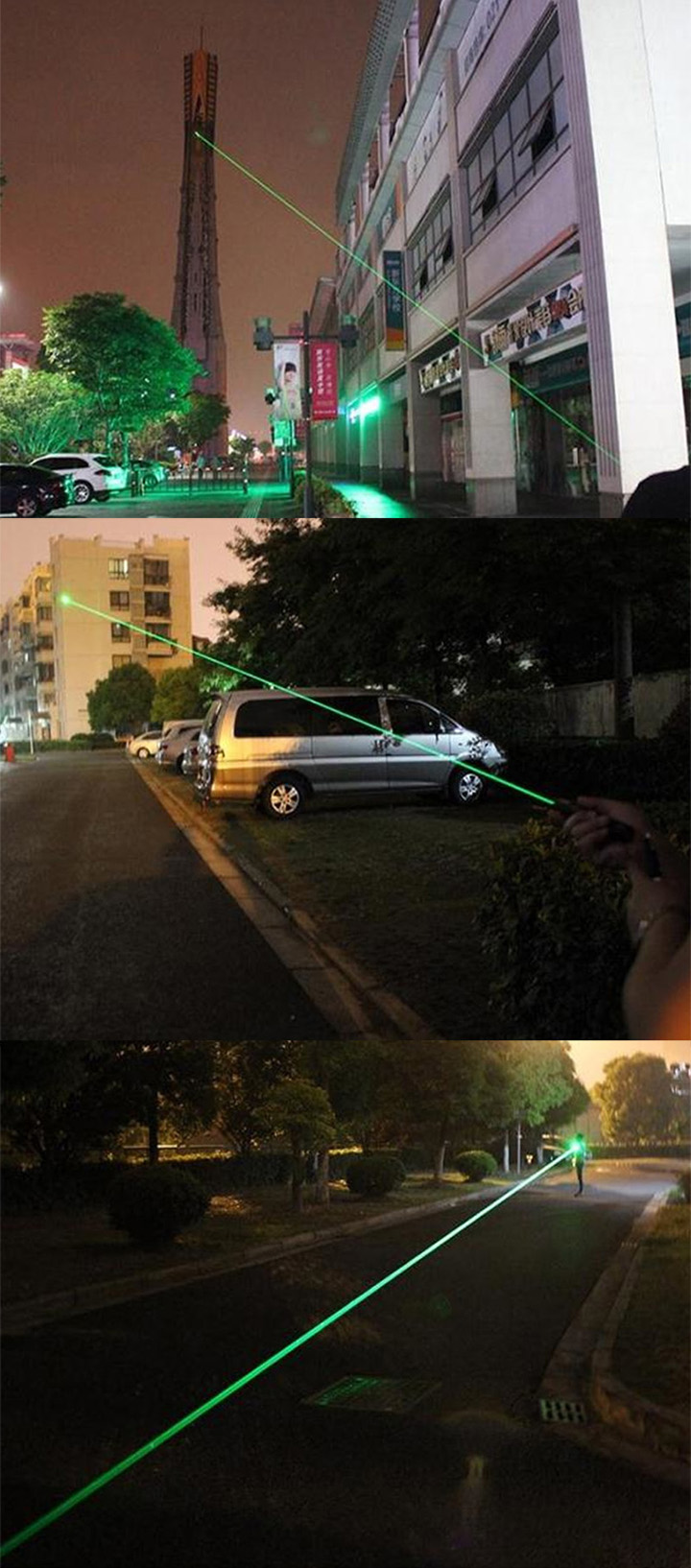 USB groene laserpen