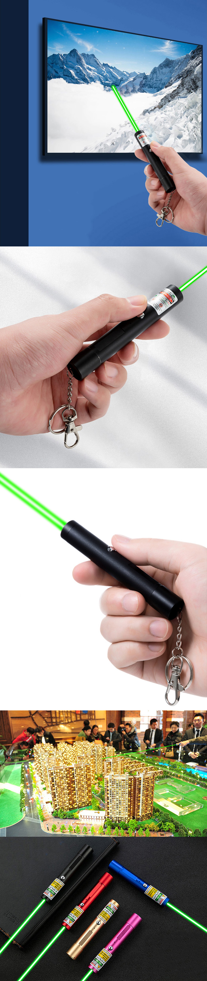 Groene Laserpen voor Astronomie