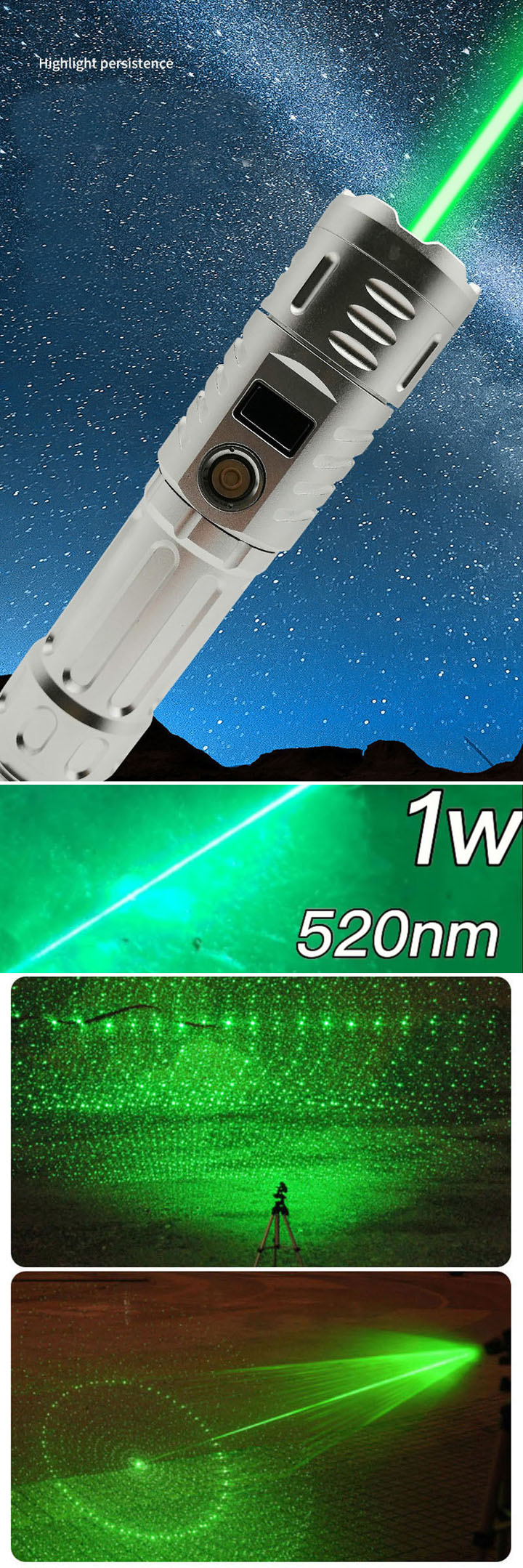 1000mW Groene Laserpen