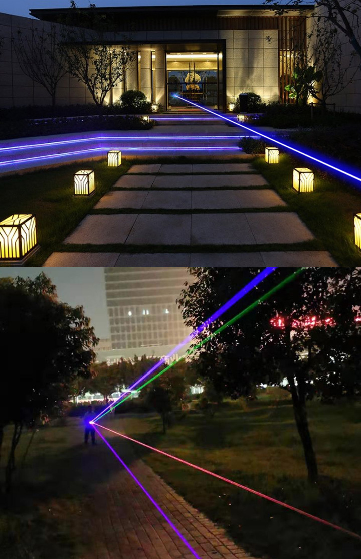 blauwe laser