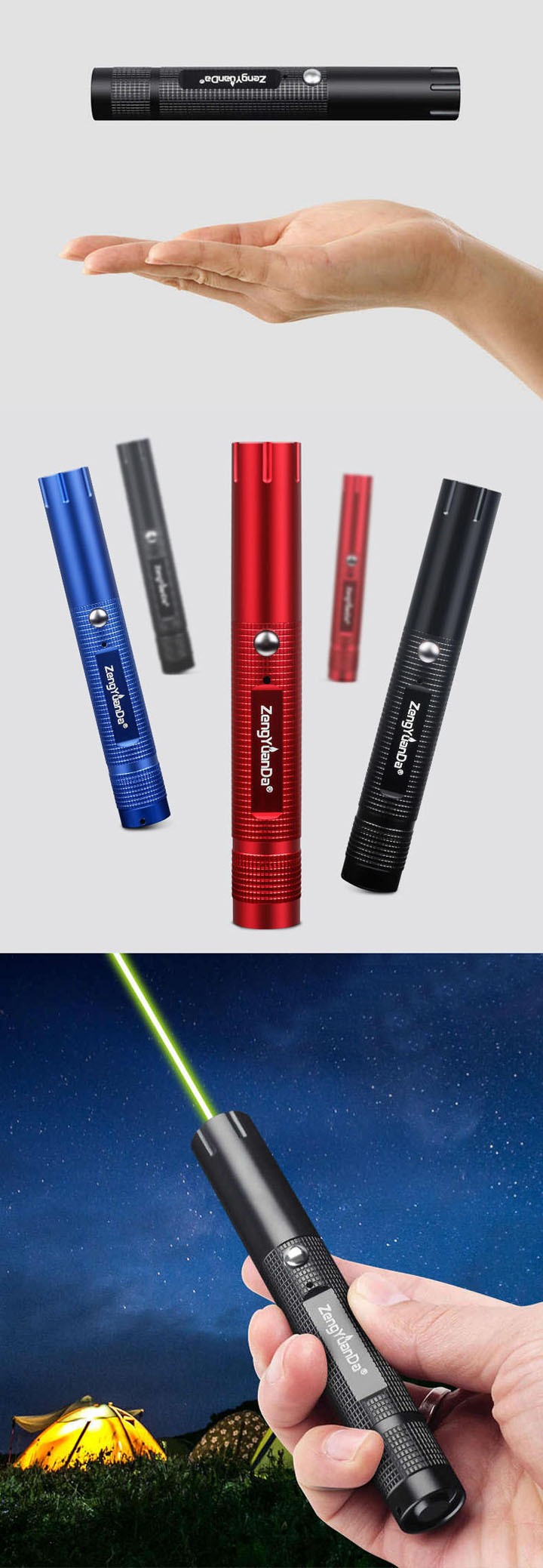 groene laserpen USB