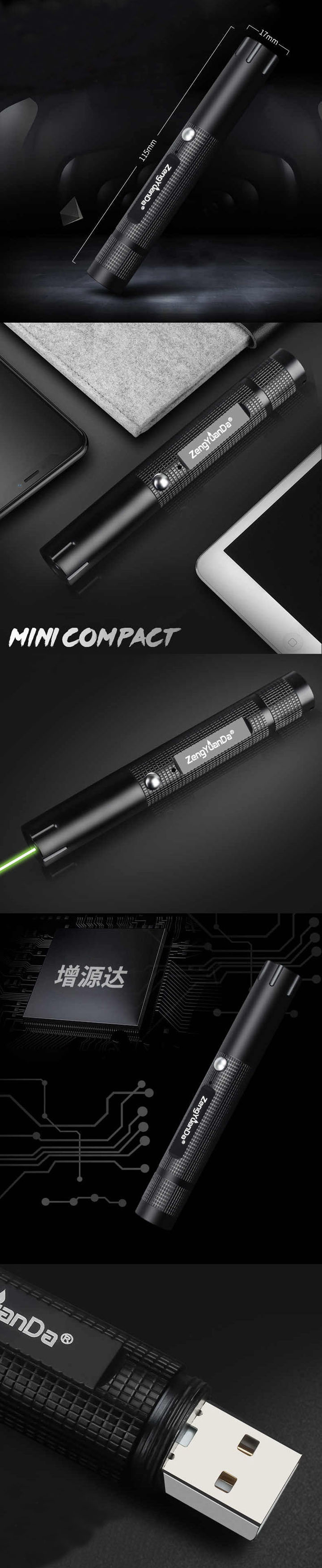 krachtige groene laserpen