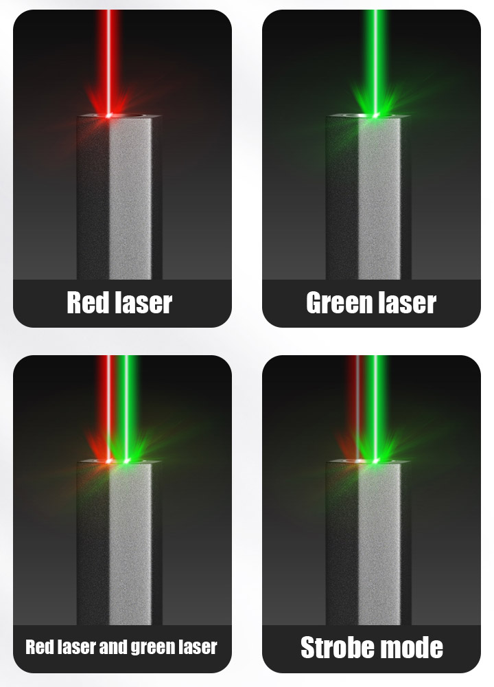 laser pointer groen / rood