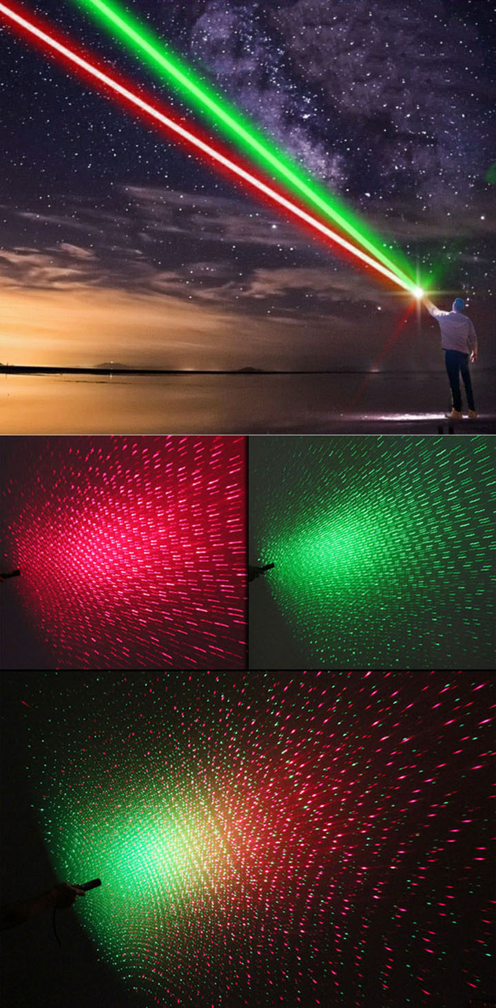 Tweekleurige Laserpointer