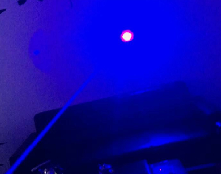 blauwe laser