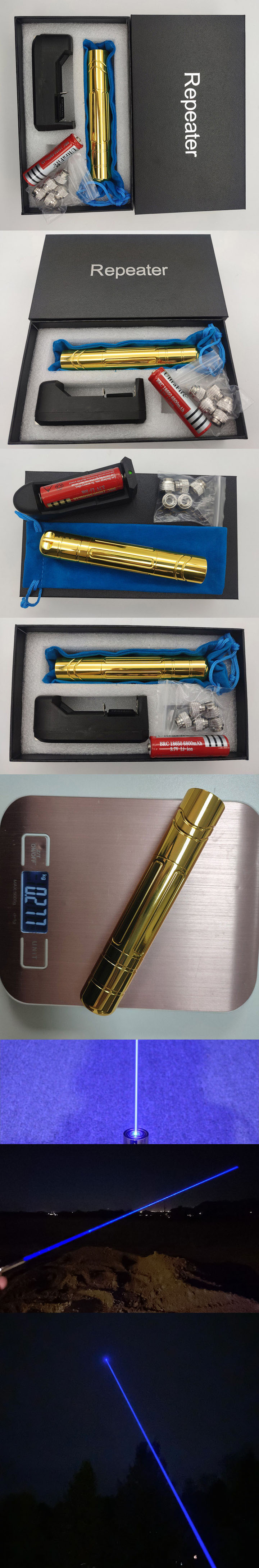 Blauwe Laserpen 450nm