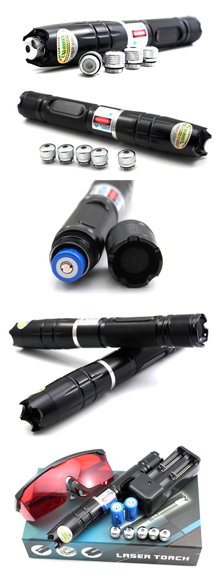 blauwe laserpointer