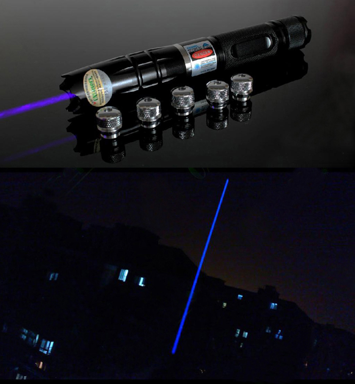 blauwe laserpointer 1000mW