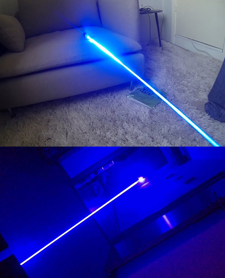 Krachtige Blauwe Laserpointer