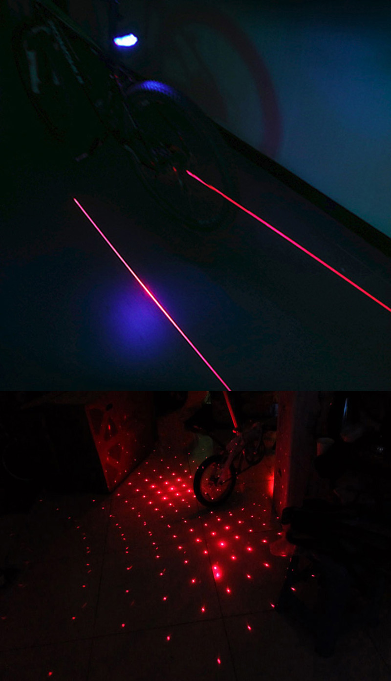 fietslicht laser